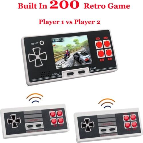 Video Game Console 8 Bit Portable Game Consola Built in 200 Retro Classic Games 2.8 Inch Handheld Game Player