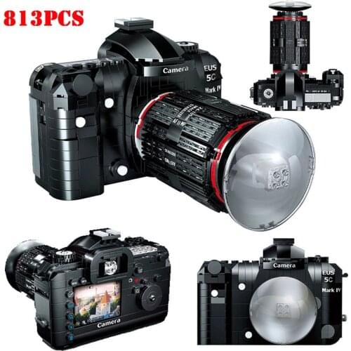 Creative Classic Retro Camera Mini Digital Camera Building Blocks MOC Collecting Toys Camera Bricks Birthday Gifts For Children