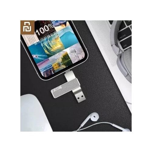 Xiomi Youpin Point to the USB3.1 metal U disk Metal body USB3.1 high speed transmission intelligent APP management