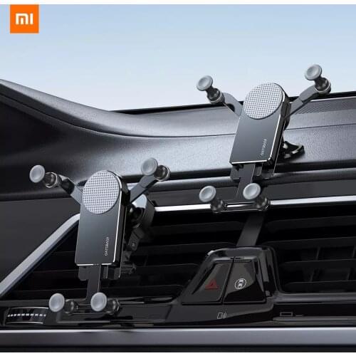 New Xiaomi Mijia Youpin Metal gravity car phone holder All-metal super mini once the clamp is tightened