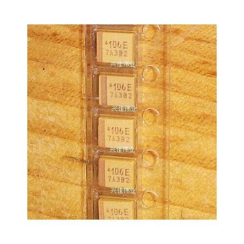 Original 20pcs/ 25v10UF 106 10UF 25V B3528 B 1210 Tantalum Capacitor