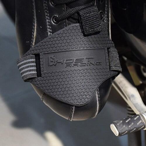 Adjustable Motorcycle Shoes Protective Gear shift Pad Anti-Slip Motorbike Elastic Gear shifter Boot Cover shifter Guards Protect