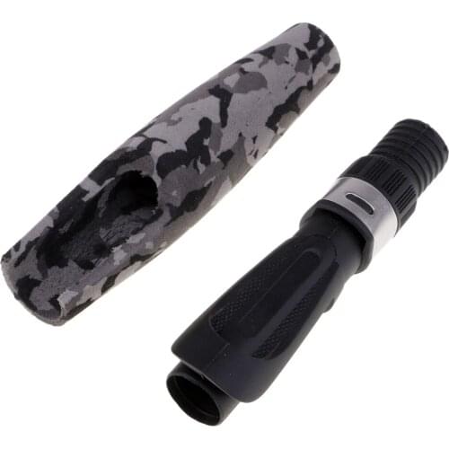 Camoulage EVA Baitcasting Fishing Rod Handle DIY Foam Split Pole Grips Replacement