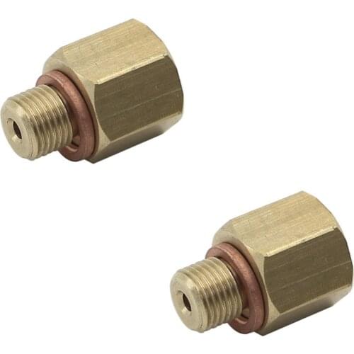 1/8" NPT Female to M10 X 1 Male Metric Adapters / Oil Pressure Gauge Sender Adapter 2265