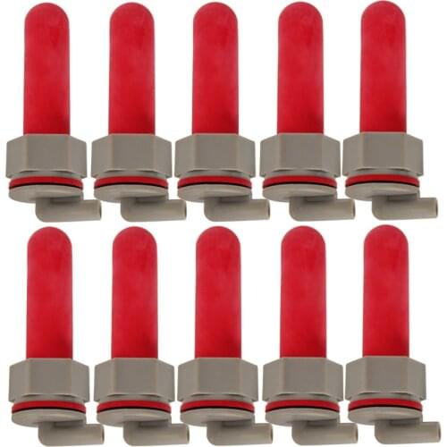 10lot Calf Dairy Animal Milking Bottle Teats Bucket For Feeding