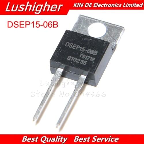 10pcs DSEP15-06B DSEP15 DSEP15-06 TO-220 DSEP15-06A TO220-2 Fast Recovery