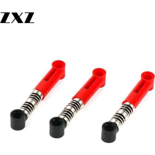 10Pcs Technical Shock Absorber Hard Spring Compatible 76537 MOC Technical Pieces Block Set Motorcycle Bicycle Accessory