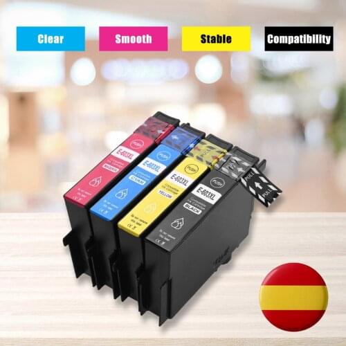 4 inks compatible with 603XL Epson Expression Home XP-2100 XP-2105 XP-3100 Epson Expression Home XP-2100 XP-2105 XP-3100