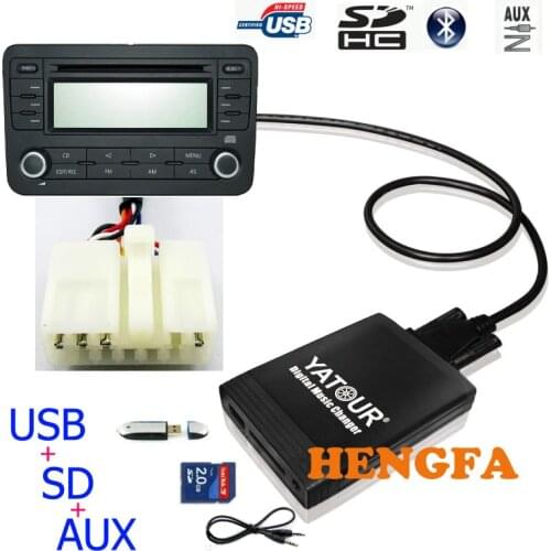 Yatour Car Digital Music Changer USB Mp3 AUX adapter For Toyota Big 5+7 Lexus Scion Car Audio