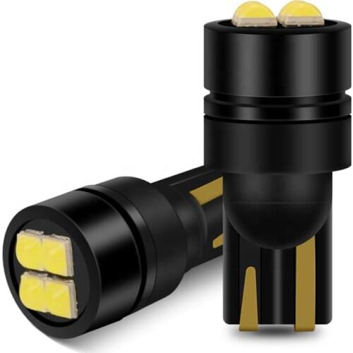 T10 3030 Chip Car LED Light Canbus White Blue Yellow Marker Parking Lights Replacement Reverse Instrument Panel Lamp