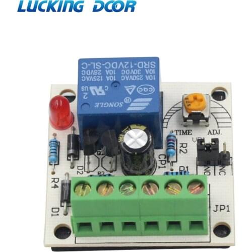 Power Supply Time Delay Module for Magnetic lock electric lock Access Control power board for access control