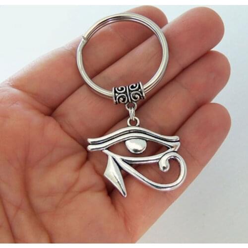 Eye of horus keychain, horus key chain, horus keyring, horus key ring,egyptian