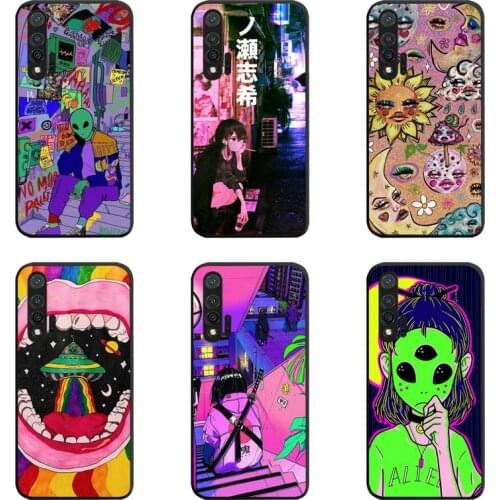 Indie Aesthetic Phone Case For Huawei Nova 6se 7 7pro 7se honor 7A 8A 7C 9C Play