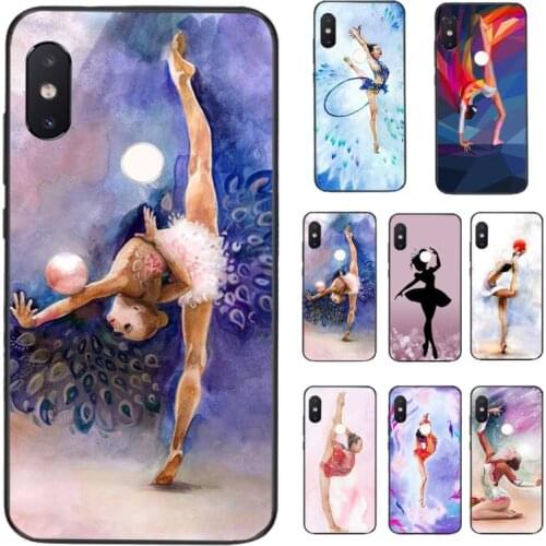 FHNBLJ Love Gymnastics Oil Painting Phone Case for Xiaomi Redmi 5 5Plus 6 6A 4X 7 7A 8 8A 9 Note 5 5A 6 7 8 8Pro 8T 9