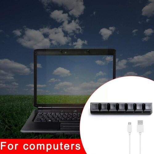 USB7 Key Mini Green Axis Keyboard One-key Custom Macro Keys Designer Keyboard Shortcut Office Row Ps Combination Single S8B8