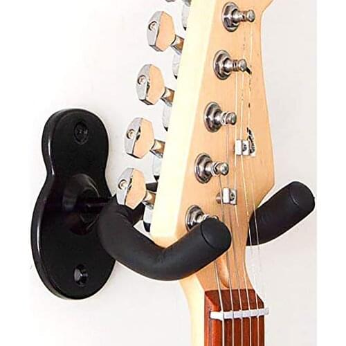 Guitar Wall Mount Hanger Hook Acoustic Electric Bass Ukulele Metal Holder Instrument Accessories Guitar Bracket Support