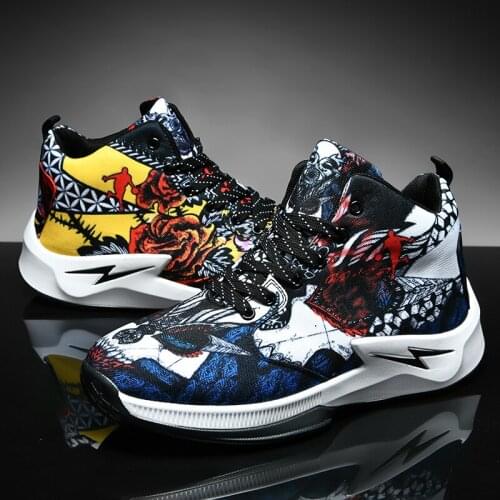 New Basketball Shoes High Quality Fashion Sneakers Comfortable Breathable Non-slip Men Sport Shoes Casual Jogging Shoes Unisex