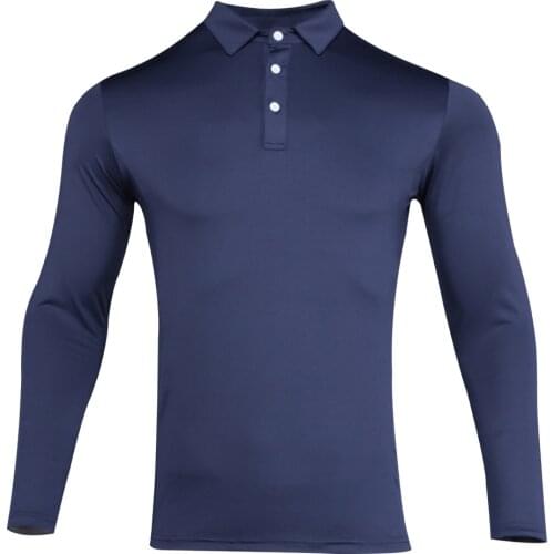 New long sleeve golf sports t-shirt 7 colors mens golf clothes Autumn And Winter leisure outdoor sport long sleeve shirt blue