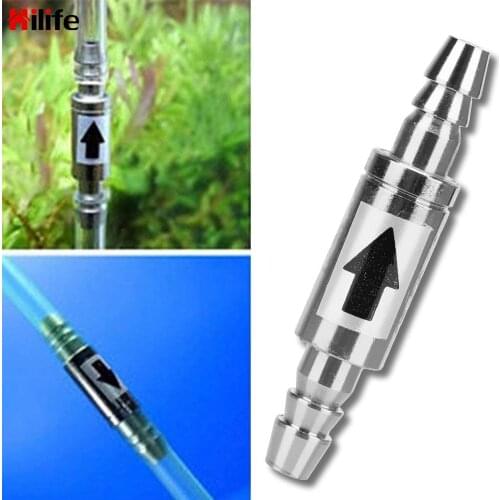 4mm Aquarium Water Valve Stainless Steel Check Valve Non Return Water To CO2 System Diffuser Dioxide Cylinder For CO2 equipment