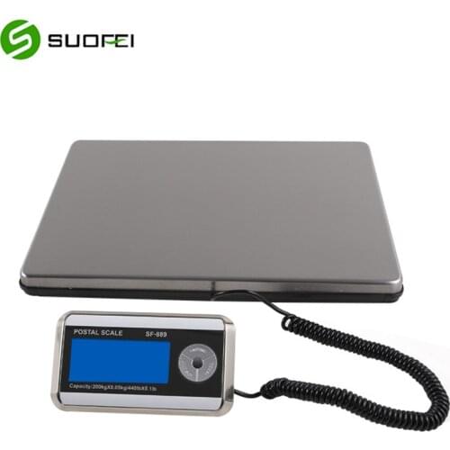 Folding Express Mail Parcel Electronic Scale Platform Commercial 100kg 200kg 300kg Priced Vegetable Weights Luggage