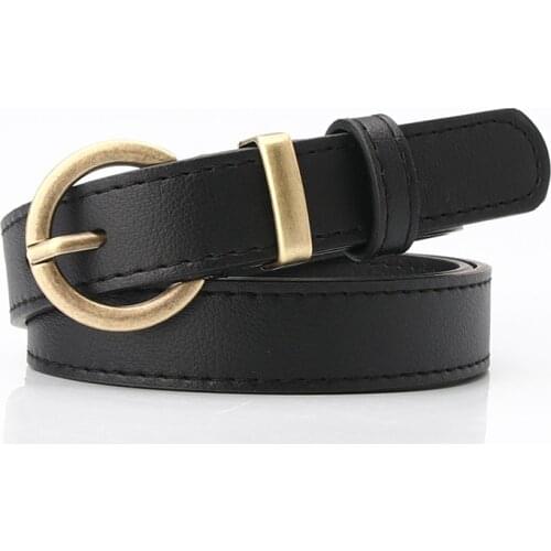 2021 New Belt Women Leather Belts for Women Pin Buckles Red Black Camel Waist Ladies Belt for Wholesale Drop Shipping