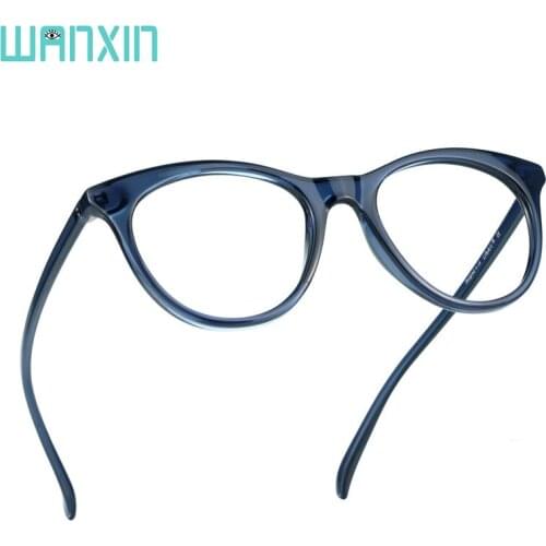 WANXIN Plastic Smart Eyewear Blue Light Blocking Glasses,Oval Computer Reading Glasses