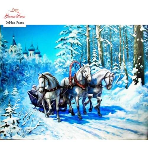 GOLDEN PANNO Diamond Painting Full Square 5D Diy Daimond Embroidery Diamant Mosaic Sale Displasy Broderie Diamant carriage 02