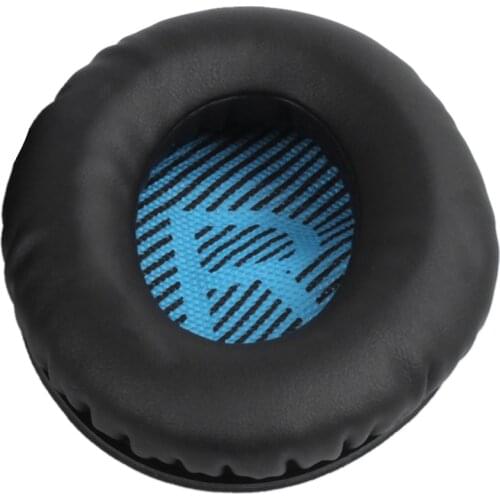 2 X Soft Replacement Ear Pads Ear Cushion for Bose QC15 AE2 QC25 QC35 Headphones - Black+Blue