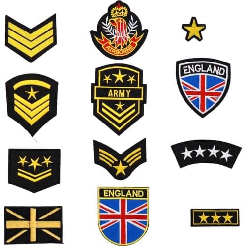 ENGLAND MILLITARY INTELLIGENCE SECTION 6 London Air Force army military patches with hook backing