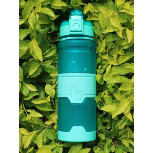 ZORRI Bottle For Water Protein Shaker Portable Motion Sports Water Bottle Bpa Free Plastic For Sports Camping Hiking Gourde