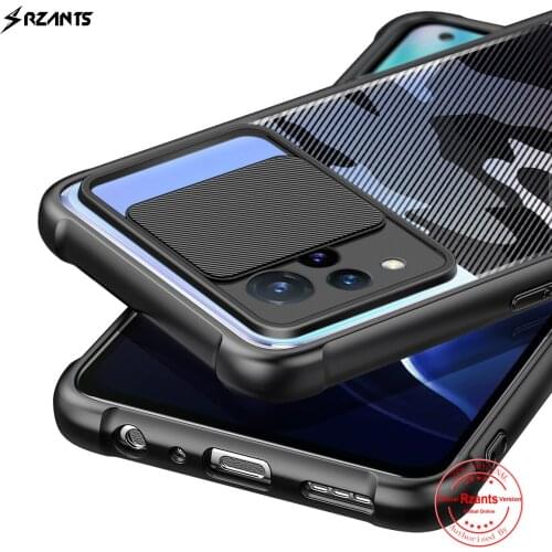Rzants For VIVO V21 Case Soft Military [Camouflage Lens] Lens Protect Slim Clear Cover