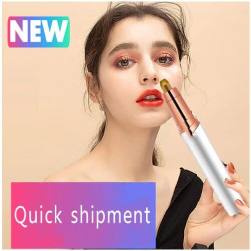 Mini Electric Eyebrow Trimmer Mini Trimmer for Nose Lip Hair Epilator Eyebrow Facial Hair Removal Painless Eye Brow Shaver