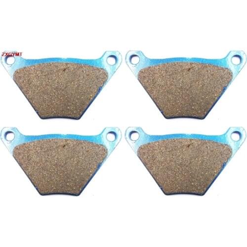 Resin Disc Brake Pads Set for HARLEY FLH 1200 FLH1200 1974 - 1976 Front Rear 76 74 75