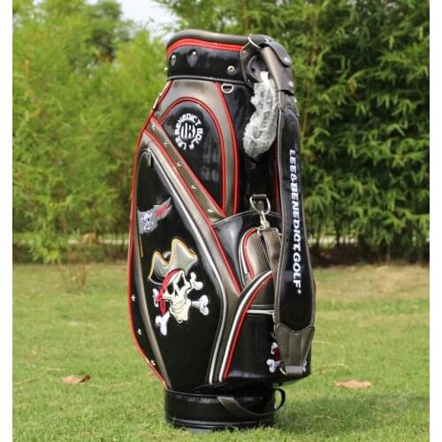 New Bolf Bag Skull LB Bag Waterproof Sports Aviation Pack Hold 13-14 Golf Clubs Travel Package