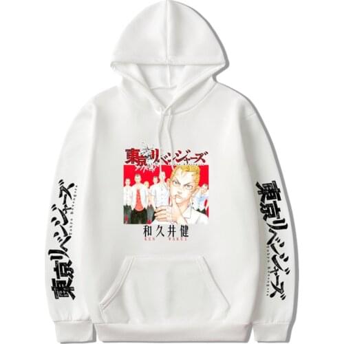 Autumn Unisex Hoodie Tokyo Revengers Cosplay Sweater Hooded Printing Sport Hot Sale New Fashion Casual Loose Youth Pullover