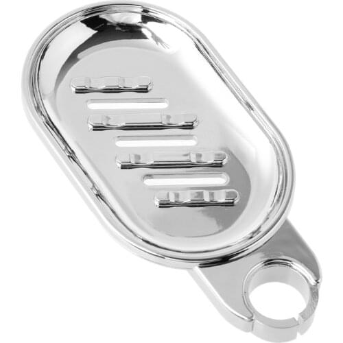 1Pcs 22mm Plastic Shower Rail Soap Holder Soap Pallet Shower Rod Slide Bar ABS Chrome