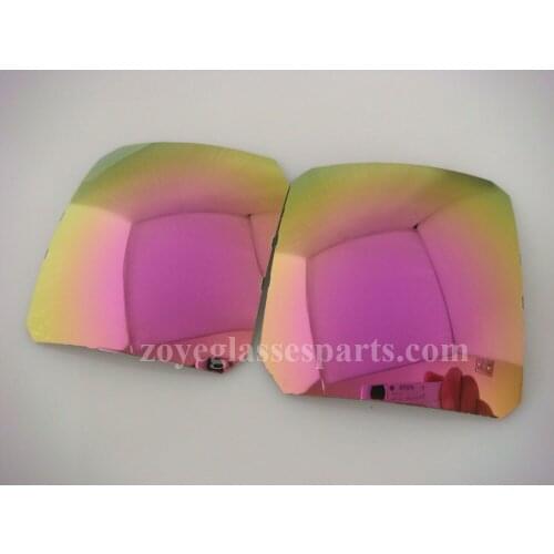 Polarized Lenses For Sunglasses TAC Polarized Lenses Rose Color Revo UV400 Lenses 55*65mm 4 Base