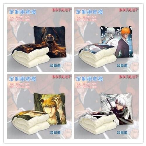 Bleach Style Anime Customized Foldable Quilt Summer Decoration Bed Home Throw Pillow Air Condition Blankets Unisex NEW