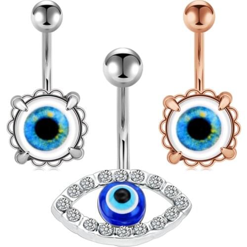 Dangle Belly Button Rings Surgical Stainless Steel for Women Girls Navel Piercing Body Jewelry