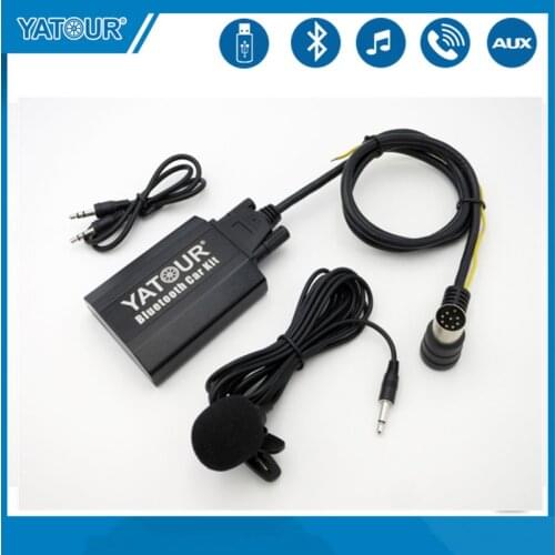 Yatour BTK Bluetooth Car Kit Digital Music CD Changer CDC Connector For Volvo C70 S40 S60 S80 V40 V70 XC70 HU-xxx Series Radios