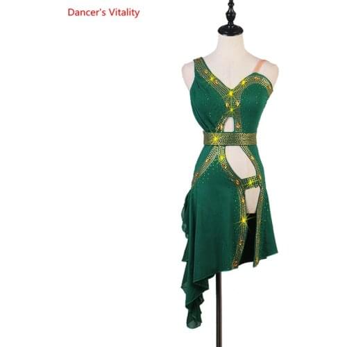 Women Latin Dance Dress Women Ballroom Dancing Dresses Latin Dance Costume Dance Latin Dresses Tango Dress Samba Skirts