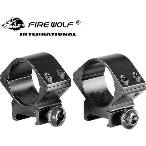 2PCS 30mm Rifle Scope Ring low Profile Scope Mount 20mm Picatinny Dovetail Scope Rail Mount Hunting Caza