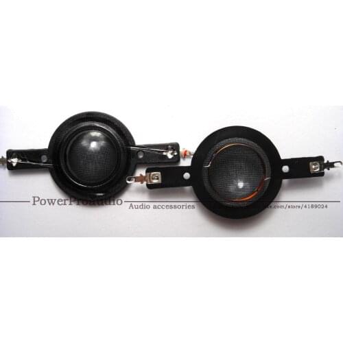 2 pcs/lot 25.5mm (1 inch) Transparent silk diaphragm Tweeters voice coil-short frame