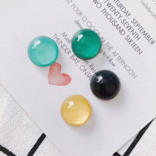 20 pieces / lotglassRoundWaxCord womenjewelryCabochonearringsSuppliesforJewelryAccessories