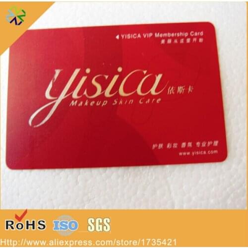 5000pcs/lot)Custom hard plastic pvc printing CR80 barcode membership card