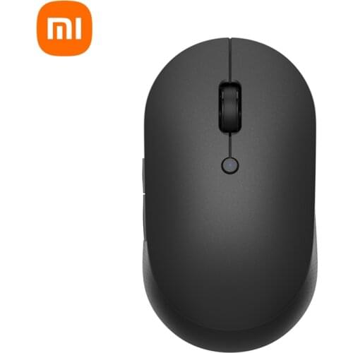 Xiaomi Mi Wireless Mouse Dual Mode Mouse Silent Edition Bluetooth 2.4G USB Portable Mini Mute Mouse Wireless Optical Mouse PC