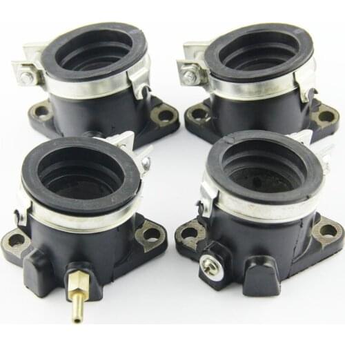 Scooter Carburetor Manifold Interface Carburetter Intake Pipe Adapters Insulator Connector Glue For HONDA CBX400