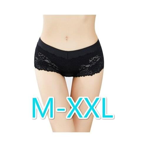 Summer New Arrival Women Fashion Anti Bacterial Breathable Seamless Ice Silk Safety Short Pants For Girl Free Size Lace