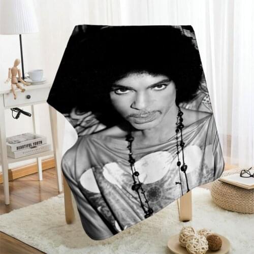 Musife Custom Prince Flannel Blanket Design Your own Blanket Flannel Blankets for Sofa DIY Dropshipping