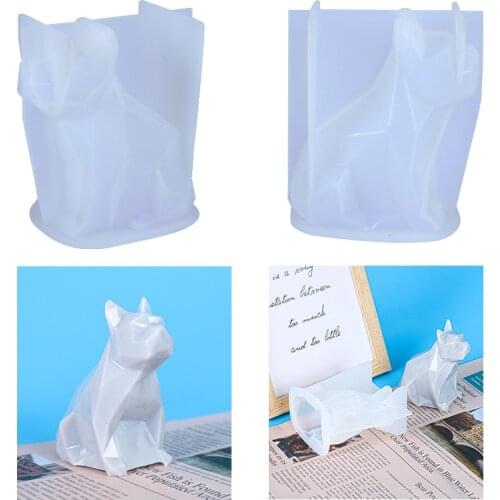 Diy Glue Mold 3D Cut Surface Aniamls Silicone Mold Epoxy Mold Resin Mold Candle Making Kit Resin Epoxy Kit and Molds